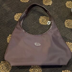Vintage Brown Longchamp Shoulder Bag